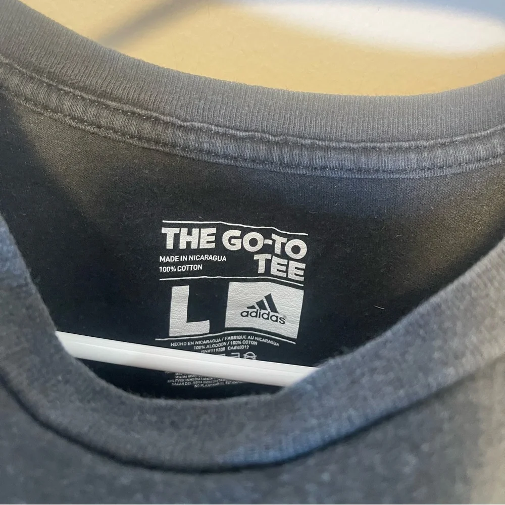 Adidas Black‎ Go-To Tee men’s size large
